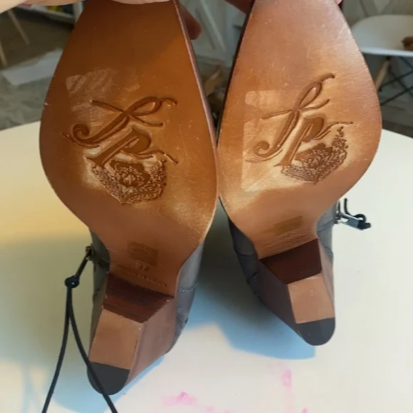 SOLD Free People New Frontier western style block heel zip up boot bootie NWOB - Picture 9 of 9